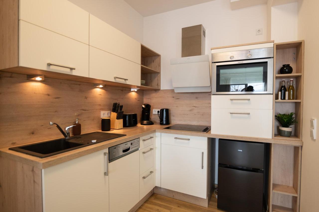 Dwellstay - Modernes Apartment I 55Qm I 2 Zimmer I Kueche I Bad I Terrasse I Tv I Wlan Bad Hersfeld Εξωτερικό φωτογραφία
